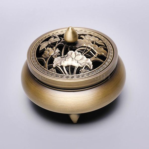 fragrance lamps pure copper incense burner home indoor tea ceremony road three-legged dish aroma for buddha ornaments sandalwood furnace
fragrance lamps pure copper incense burner home indoor tea ceremony road three-legged dish aroma for buddha ornaments sandalwood furnace