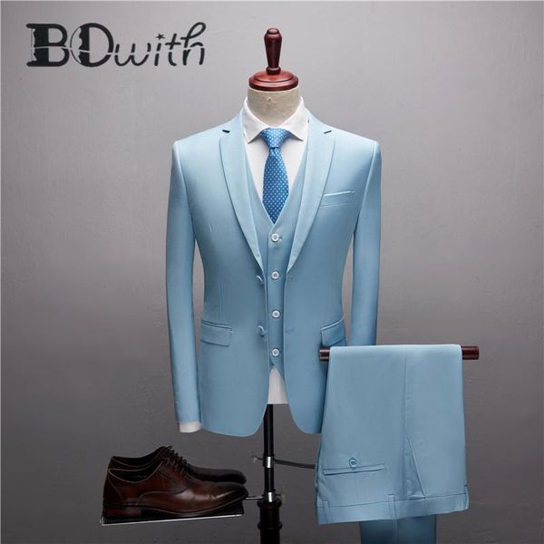 men's suits & blazers est blue men suit custom made notched collar two buttons slim fit three pieces jacket for wedding tuxedos formal, White;black
men's suits & blazers est blue men suit custom made notched collar two buttons slim fit three pieces jacket for wedding tuxedos formal, White;black