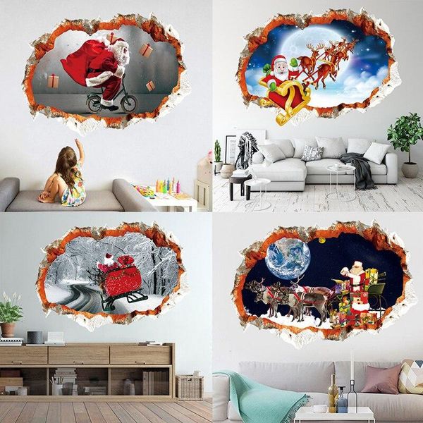 wall stickers 3d merry christmas santa claus deer sled decoration decals for living room bedroom wallpaper gifts
wall stickers 3d merry christmas santa claus deer sled decoration decals for living room bedroom wallpaper gifts
