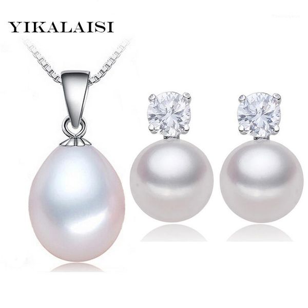 yikalaisi 2017 100% natural freshwater pearl set pendant stud earrings 925 sterling silver jewelry choker necklace for women1, Black
yikalaisi 2017 100% natural freshwater pearl set pendant stud earrings 925 sterling silver jewelry choker necklace for women1, Black