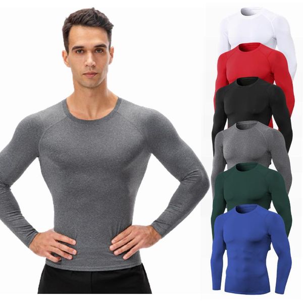 running jerseys compression men t shirt training jogging shirts fitness tight long sleeve sport gym quick dry warm top, Black;blue
running jerseys compression men t shirt training jogging shirts fitness tight long sleeve sport gym quick dry warm top, Black;blue