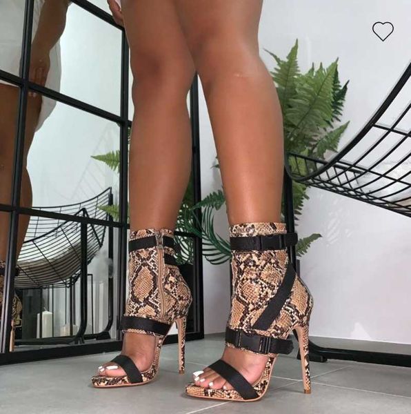 dress shoes lanlojer summer snake pattern mixed colors women pumps sandals boots high heels ankle ladies, Black
dress shoes lanlojer summer snake pattern mixed colors women pumps sandals boots high heels ankle ladies, Black