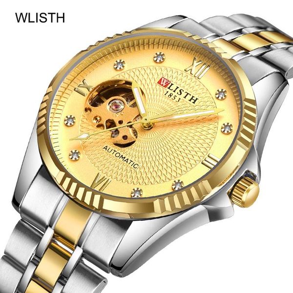 wristwatches luxury men's watch fashion business mechanical men automatic winding waterproof luminous transparent bottom reloj hombre, Slivery;brown
wristwatches luxury men's watch fashion business mechanical men automatic winding waterproof luminous transparent bottom reloj hombre, Slivery;brown