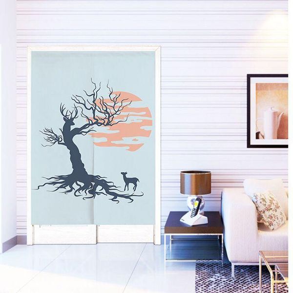 nordic jungle deer bedroom door curtain kitchen cabinet half cotton linen partition home decoration & drapes
nordic jungle deer bedroom door curtain kitchen cabinet half cotton linen partition home decoration & drapes