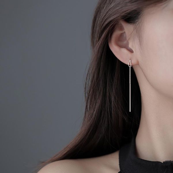 stud silver color long tassel earring korean chain piercing hanging women earrings fashion party jewelry girls gift, Golden;silver
stud silver color long tassel earring korean chain piercing hanging women earrings fashion party jewelry girls gift, Golden;silver