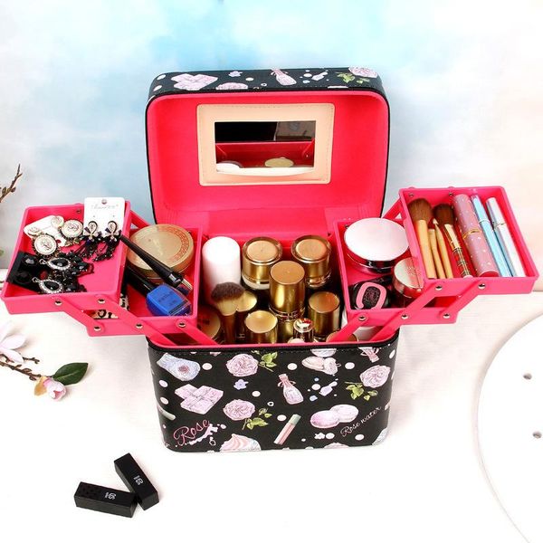 multi function and large capacity female portable net red cosmetic case layer small storage box bags & cases
multi function and large capacity female portable net red cosmetic case layer small storage box bags & cases