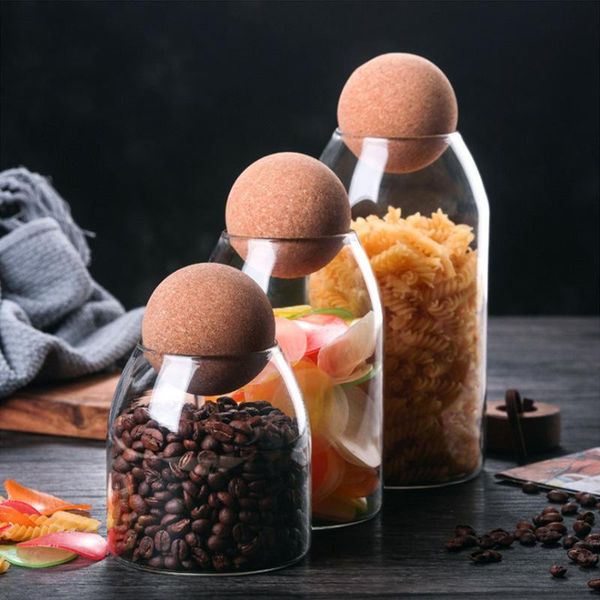 storage bottles & jars borosilicate heat-resistant glass sealed can tank spherical cork cover grains jar coffee beans tea containers
storage bottles & jars borosilicate heat-resistant glass sealed can tank spherical cork cover grains jar coffee beans tea containers
