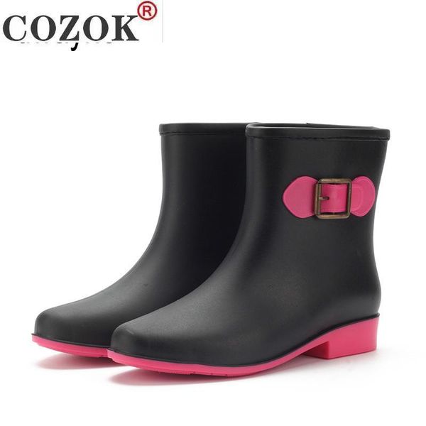 boots brand designer women rain waterproof water printed floral lace-up rubber large size, Black
boots brand designer women rain waterproof water printed floral lace-up rubber large size, Black