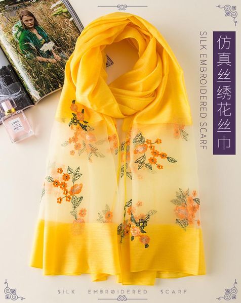 scarves spring jacquard embroidery flower scarf women wraps shawls and 180*70cm hijabs sunscreen beach cover up, Blue;gray
scarves spring jacquard embroidery flower scarf women wraps shawls and 180*70cm hijabs sunscreen beach cover up, Blue;gray