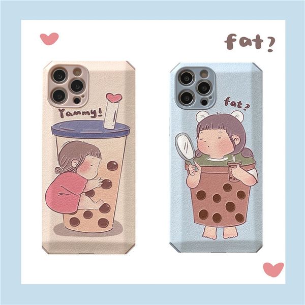 cute cartoon milk tea girl 12mini/11promax mobile phone case suitable for ip 8plus/se2 embossed shell huawei p40 protective cover
cute cartoon milk tea girl 12mini/11promax mobile phone case suitable for ip 8plus/se2 embossed shell huawei p40 protective cover