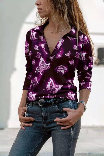 women's blouses & shirts 2021 spring autumn blouse shirt long sleeve v-neck leopard floral print slim street casual ladies tee, White
women's blouses & shirts 2021 spring autumn blouse shirt long sleeve v-neck leopard floral print slim street casual ladies tee, White