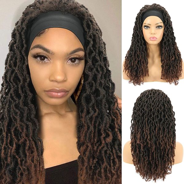 nu faux locs headband wigs for black women soft locs braids wig synthetic heat resistant fiber red brown color
nu faux locs headband wigs for black women soft locs braids wig synthetic heat resistant fiber red brown color