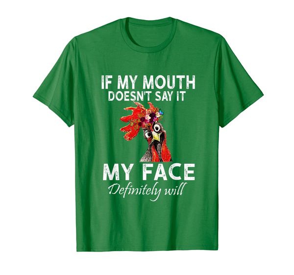 Chicken If My Mouth Doesn't Say It My Face Definitely Shirt, Mainly pictures
Chicken If My Mouth Doesn't Say It My Face Definitely Shirt, Mainly pictures