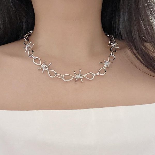 chains necklace woman irregular thorns man choker jewellery ladies geometric lovers silver color trendy cute alloy halskette
chains necklace woman irregular thorns man choker jewellery ladies geometric lovers silver color trendy cute alloy halskette