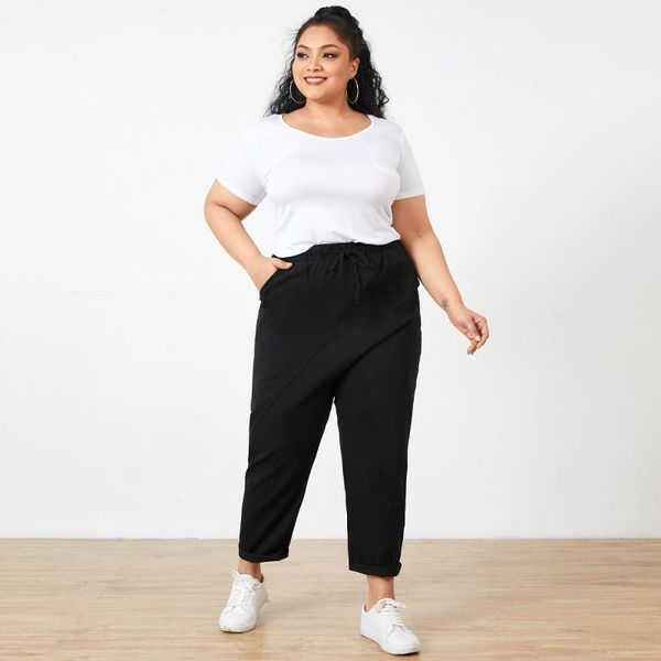 women's plus size pants fashion drop-crotch trousers harem summer long pantalon palazzo female elastic waist pantalones, Black
women's plus size pants fashion drop-crotch trousers harem summer long pantalon palazzo female elastic waist pantalones, Black