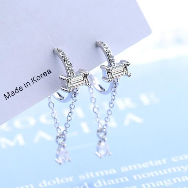 korean fashion 925 sterling silver temperament personality chain water drop earrings for women girls party gift sy1074 dangle & chandelier
korean fashion 925 sterling silver temperament personality chain water drop earrings for women girls party gift sy1074 dangle & chandelier