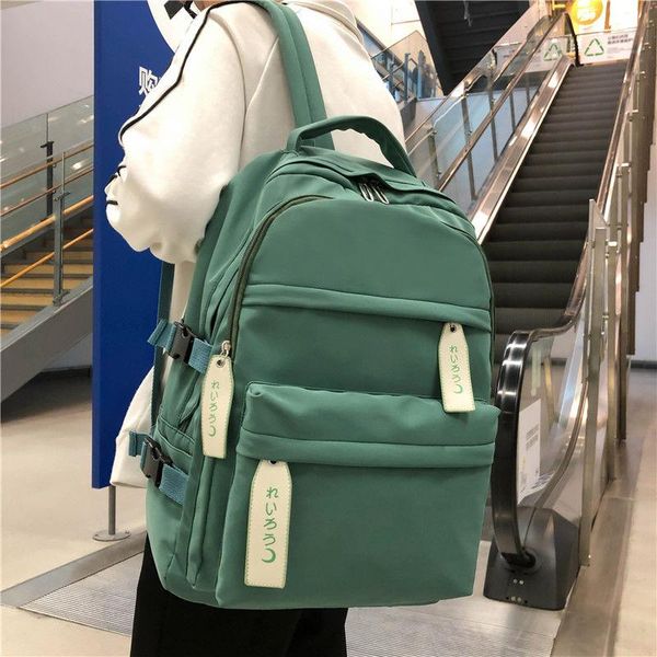 teen girls school bags backpack women teenage student bookbags large capacity solid nylon waterproof junior high bag
teen girls school bags backpack women teenage student bookbags large capacity solid nylon waterproof junior high bag