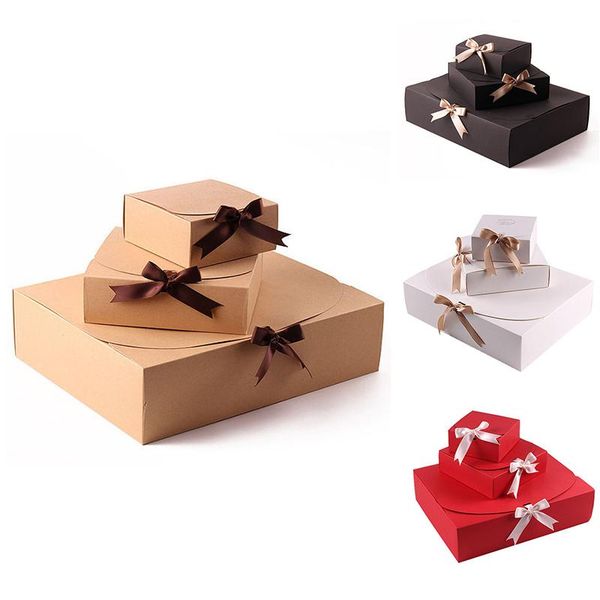 gift wrap square kraft paper box cardboard package valentine's day candy storage boxes with ribbons small gifts crafts
gift wrap square kraft paper box cardboard package valentine's day candy storage boxes with ribbons small gifts crafts