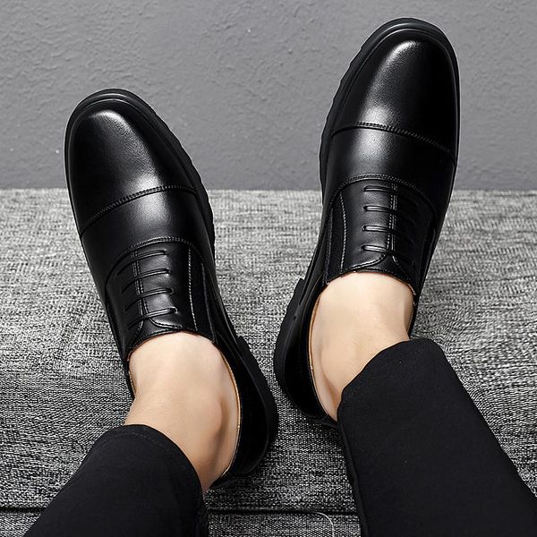 dress shoes menshoes designer lether fashion male autumn hombre comfortable on sport vintage summer light sneakers shoe size, Black
dress shoes menshoes designer lether fashion male autumn hombre comfortable on sport vintage summer light sneakers shoe size, Black