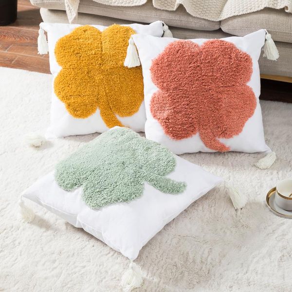 cushion/decorative pillow moroccan canvas tufted embroidered tassel flower cushion cover geometric throw living room sofa 45x45/30x50
cushion/decorative pillow moroccan canvas tufted embroidered tassel flower cushion cover geometric throw living room sofa 45x45/30x50