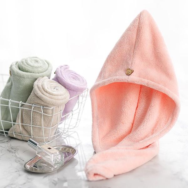 towel hair drying cap microfiber quickly dry shower hat bathing for lady girl turban head wrap bathroom tools
towel hair drying cap microfiber quickly dry shower hat bathing for lady girl turban head wrap bathroom tools