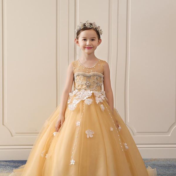 ethnic clothing flower girl tank princess wedding dress children appliques mesh dresses tailing formal party skirt evening banquet prom gown, Red
ethnic clothing flower girl tank princess wedding dress children appliques mesh dresses tailing formal party skirt evening banquet prom gown, Red