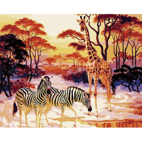 giraffe and zebra animal painting by numbers for adults art supplies acrylic paint diy kit hand painted number home dec paintings
giraffe and zebra animal painting by numbers for adults art supplies acrylic paint diy kit hand painted number home dec paintings