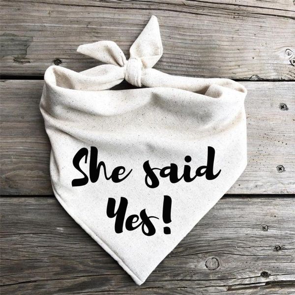 dog apparel personalised bandana she said yes getting married pet wedding sign announcement marriage bridal gift outfit dogs
dog apparel personalised bandana she said yes getting married pet wedding sign announcement marriage bridal gift outfit dogs