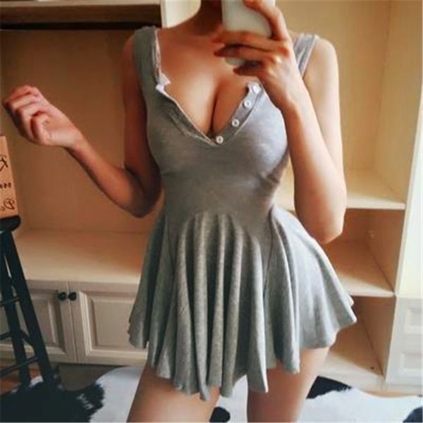 cute girls summer beach mini for women low-cut knitwear fashion pleated ballet dress vestidos 210325, Black;gray
cute girls summer beach mini for women low-cut knitwear fashion pleated ballet dress vestidos 210325, Black;gray