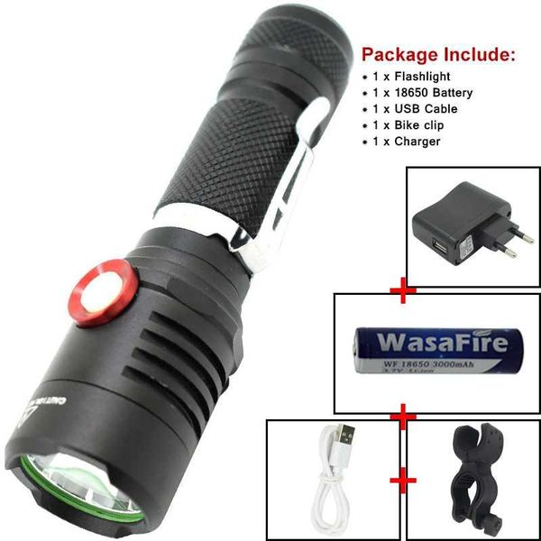 wasafire usb rechargeable torch xm-l2 led portable 1000 lumen lanterna waterproof bike light + clip 18650 charger flashlights tor torches
wasafire usb rechargeable torch xm-l2 led portable 1000 lumen lanterna waterproof bike light + clip 18650 charger flashlights tor torches