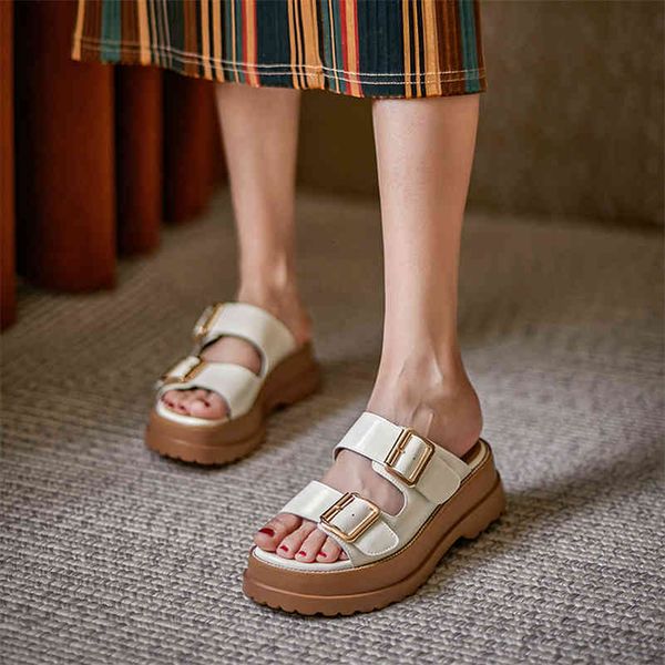 genuine slippers sandals leather woman sandals wedges platform shoes high heels buckle toe square foot ladies summer 42 xnch, Black
genuine slippers sandals leather woman sandals wedges platform shoes high heels buckle toe square foot ladies summer 42 xnch, Black