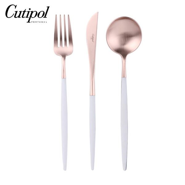 dinnerware sets cutipol | portugal tableware knife and fork rose gold handmade knife, spoon - goa white
dinnerware sets cutipol | portugal tableware knife and fork rose gold handmade knife, spoon - goa white