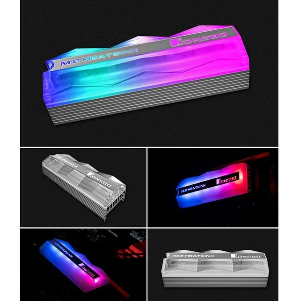 jonsbo m.2-2 colorful lighting m.2 2280 ssd heatsink solid state hard disk cooler radiator 5v 3pin heat thermal dissipation cool fans & cool
jonsbo m.2-2 colorful lighting m.2 2280 ssd heatsink solid state hard disk cooler radiator 5v 3pin heat thermal dissipation cool fans & cool