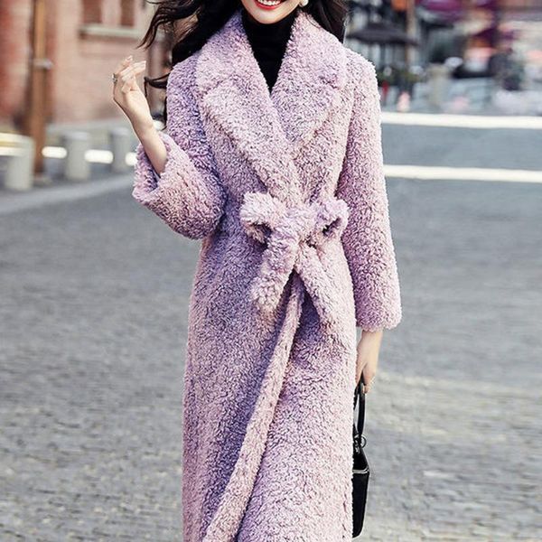 women's wool & blends fairyshely vintage warm woolen coat 2021 women autumn winter solid female long office lady belt elegant, Black
women's wool & blends fairyshely vintage warm woolen coat 2021 women autumn winter solid female long office lady belt elegant, Black