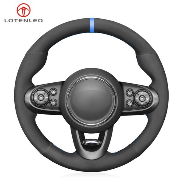 black suede blue marker car steering wheel cover for mini (hatchback/mini) jcw clubman convertible countryman covers
black suede blue marker car steering wheel cover for mini (hatchback/mini) jcw clubman convertible countryman covers