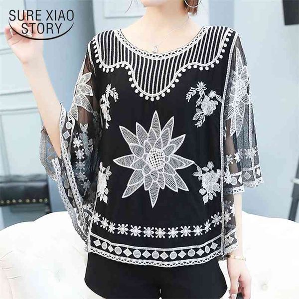 fashion women and blouses ladies harajuku white lace shirt short sleeve three quarter 4012 50 210510
fashion women and blouses ladies harajuku white lace shirt short sleeve three quarter 4012 50 210510