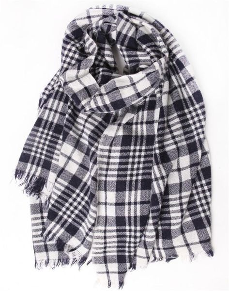 scarves wool blend women fashion plaid thick scarfs shawl pashmina super large size 100x200cm black 6color, Blue;gray
scarves wool blend women fashion plaid thick scarfs shawl pashmina super large size 100x200cm black 6color, Blue;gray