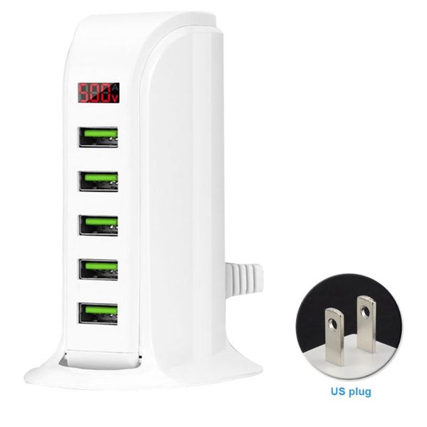 digital display 5 ports safe station dock over-power protection usb charger deskmobile phone universal charging hub hubs
digital display 5 ports safe station dock over-power protection usb charger deskmobile phone universal charging hub hubs