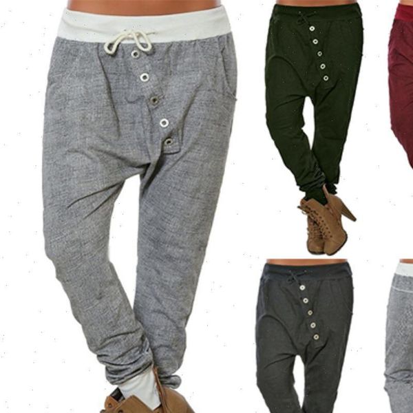 hipsters loose solid color harem women pants bloomers drawstring baggy trousers, Black;white
hipsters loose solid color harem women pants bloomers drawstring baggy trousers, Black;white