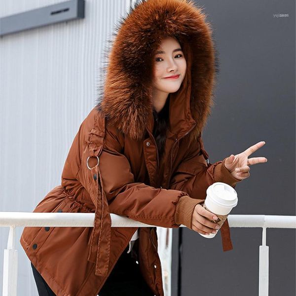 women's down & parkas tsuretobe loose casual fur coat outwear women winter hooded duck jacket warm parka outerwear vitra light1, Black
women's down & parkas tsuretobe loose casual fur coat outwear women winter hooded duck jacket warm parka outerwear vitra light1, Black