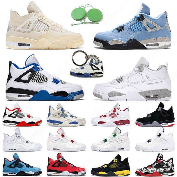 4 motorsports mens basketball shoes 4s university blue white oreo black cat cactus jack men trainer sports sneakers
4 motorsports mens basketball shoes 4s university blue white oreo black cat cactus jack men trainer sports sneakers