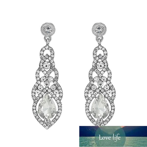 bridal shining crystal earrings wedding rhinestones drop pendant earing pageant prom dangle eardrop jewelry fashion accessories  factory pri, Golden;silver
bridal shining crystal earrings wedding rhinestones drop pendant earing pageant prom dangle eardrop jewelry fashion accessories  factory pri, Golden;silver