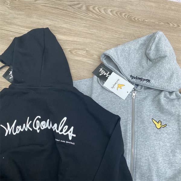 brand hoodie korean trendy markgonzales autumn new flying man embroidered loose zipper sweater men's and women's coat, Black
brand hoodie korean trendy markgonzales autumn new flying man embroidered loose zipper sweater men's and women's coat, Black
