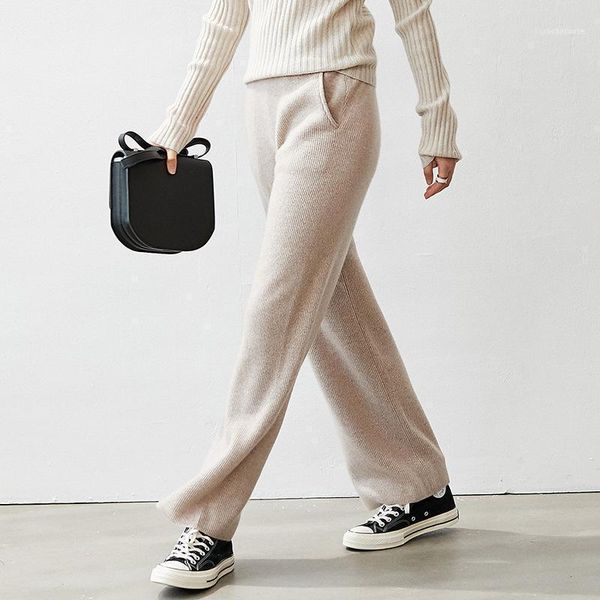 women's pants & capris 100% cashmere straight women casual style mid elastic waist 4 colors full length simple design fashion1, Black;white
women's pants & capris 100% cashmere straight women casual style mid elastic waist 4 colors full length simple design fashion1, Black;white