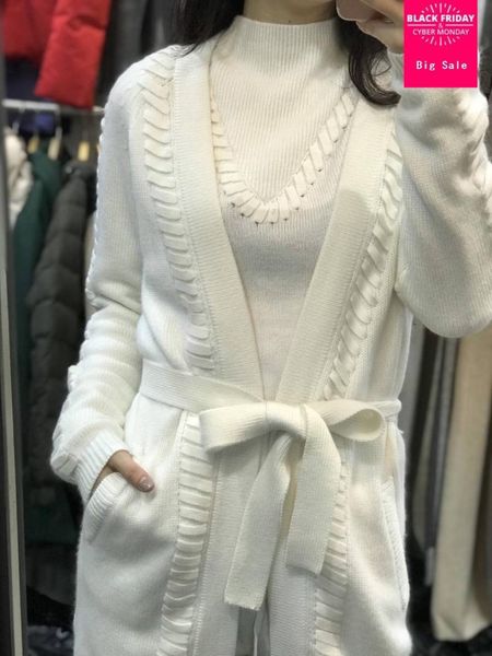 the est fashion cashmere knitted warm suit round collar knit sweater +woolen trousers leisure two-piece wj1799 women's two piece pants, White
the est fashion cashmere knitted warm suit round collar knit sweater +woolen trousers leisure two-piece wj1799 women's two piece pants, White