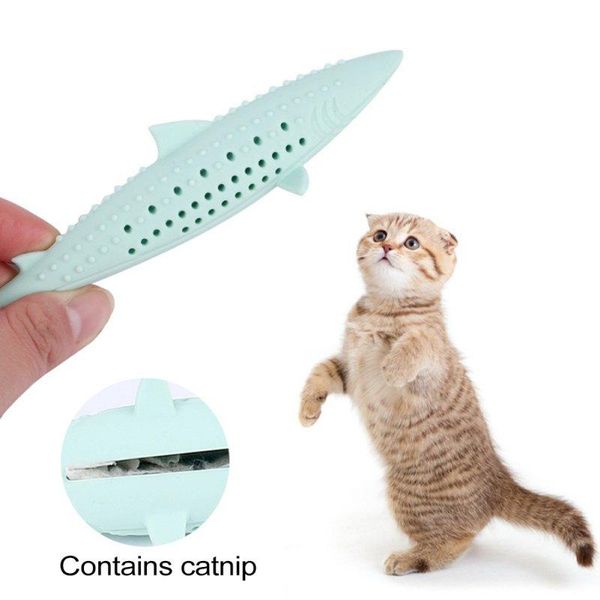 cat toys fish shape toothbrush with catnip pet eco-friendly silicone molar stick teeth cleaning toy for cats
cat toys fish shape toothbrush with catnip pet eco-friendly silicone molar stick teeth cleaning toy for cats