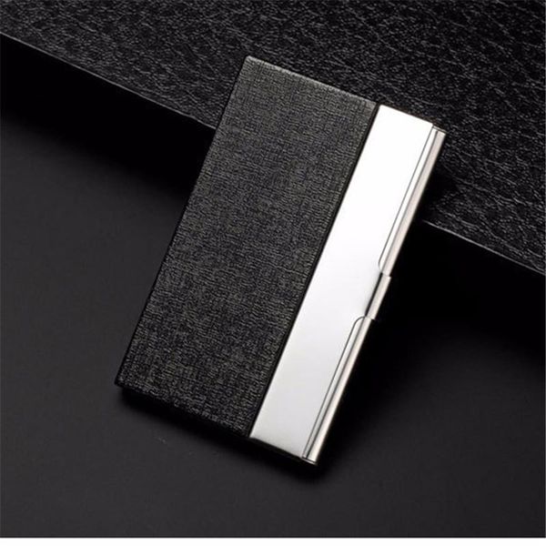 card holders bisi goro 2021 fashion slim holder men women business metal case name stainless steel bank wallets, Brown;gray
card holders bisi goro 2021 fashion slim holder men women business metal case name stainless steel bank wallets, Brown;gray