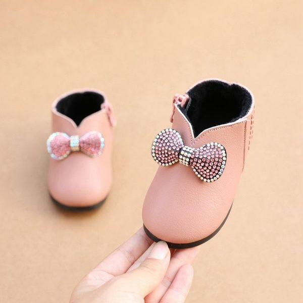 first walkers cui yaya child shoes man-made diamond bow women's baby cotton 1-2-year-old infants toddler thick warm boots
first walkers cui yaya child shoes man-made diamond bow women's baby cotton 1-2-year-old infants toddler thick warm boots