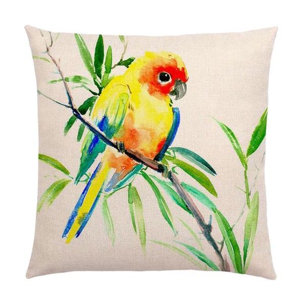 pillow case 45cmx45cm birds pattern pillowcase animal watercolor cushion cover single-sided linen chairs sofa family decoration
pillow case 45cmx45cm birds pattern pillowcase animal watercolor cushion cover single-sided linen chairs sofa family decoration