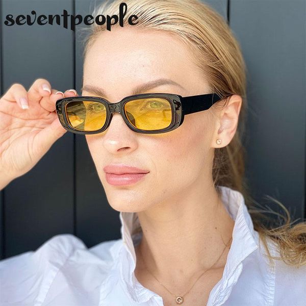 retro sunglasses women vintage rectangle small frame sun glasses designer shades eyewear uv400, White;black
retro sunglasses women vintage rectangle small frame sun glasses designer shades eyewear uv400, White;black
